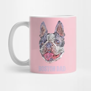 Boston Dad Boston Terrier Mug